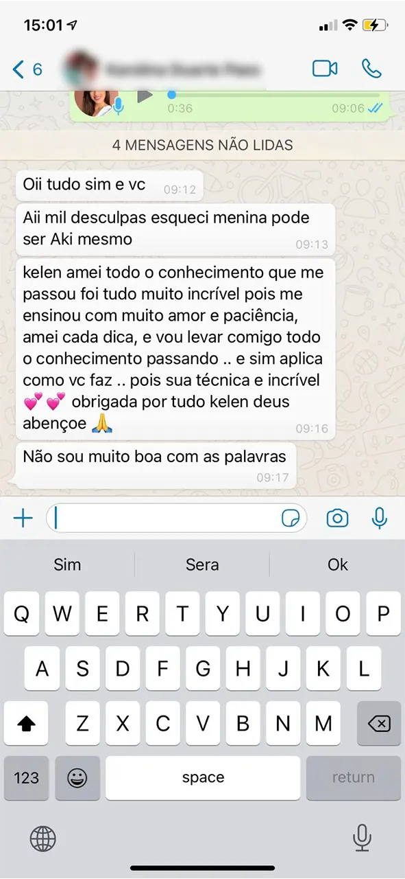 Kelen feedback aluna