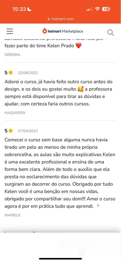 Kelen feedback aluna