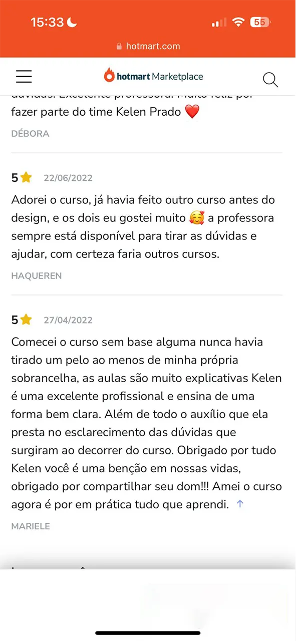 Kelen feedback aluna